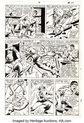 Don Perlin and Bob Wiacek Man-Thing #7 Story Page 15 Original Art (Marvel, 1980). | Heritage