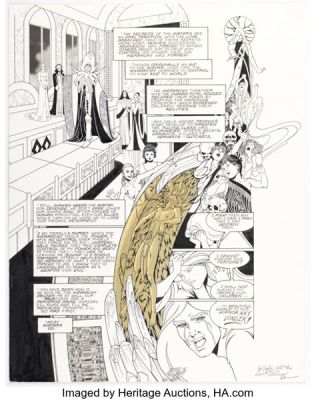 Colleen Doran A Distant Soil #26 Story Page 23 Original Art (Image, 1998).