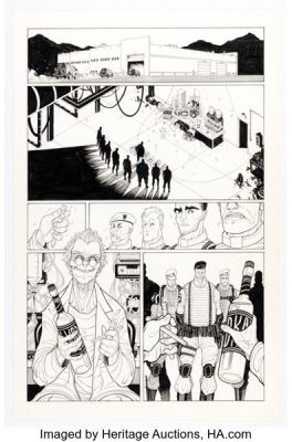 Tradd Moore All-New Ghost Rider #2 Story Page 5 Original Art (Marvel, 2014). | Heritage