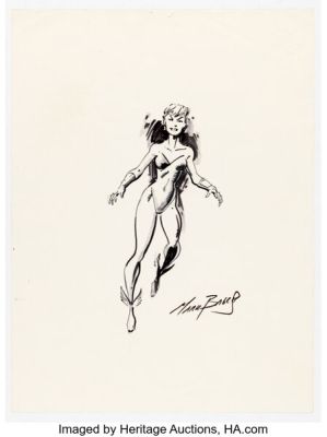 Mark Bagley - Namorita Sketch Original Art (undated).