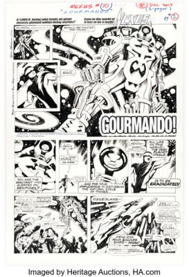 Steve Rude Nexus: the Comic Strip #3 Story Page 2 Original Art (Rude Dude Productions, 2016). | Heritage