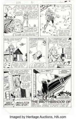 Sal Buscema and Joe Sinnott Rom #30 Story Page 22 Original Art (Marvel, 1982). | Heritage