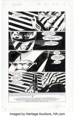 Jim Balent and Marlo Alquiza Catwoman #70 Story Page 1 Original Art (DC, 1999).