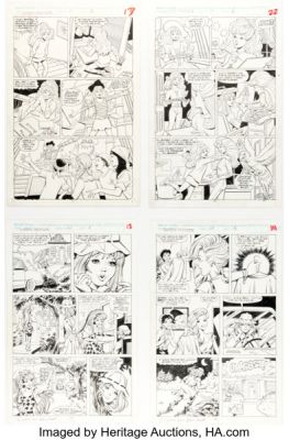 Win Mortimer, Dan Parent, and Bob Downs Barbie Fashion #17 and #20 Story Pages Original Art Group of 4 (Marvel, 1992). (Total: 4 Original Art)