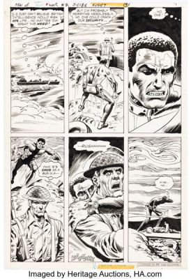 Dick Ayers and Romeo Tanghal Men of War #8 Story Page 4 Original Art (DC, 1978). | Heritage
