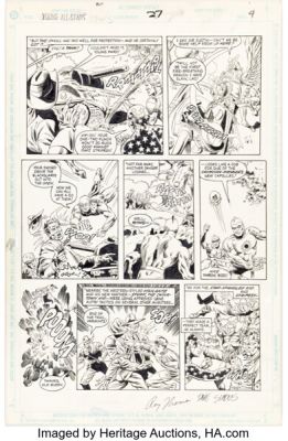 Dave Simons and Bob Downs Young All-Stars #27 Story Page 4 Original Art (DC, 1989).