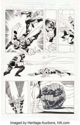 John Buscema Amazing Spider-Man 1999 Story Page 35 Original Art (Marvel, 1999). | Heritage