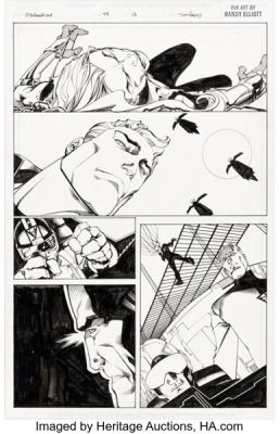 Tom Raney and Randy Elliott Stormwatch #49 Story Page 14 Original Art (Image, 1997). | Heritage