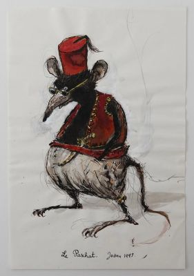 Sfar Joann Le Paschat Superbe... | SFAR Joann Le paschat Superbe illustration couleur Encre... | Vermot et Associés