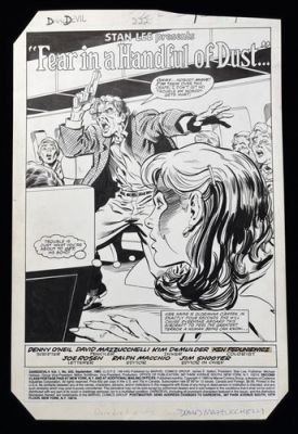 David Mazzucchelli - Daredevil #222 Pg 1 ORIGINAL ART 1985 Tavola Dessin Dibujo | eBay Europe (Buy It Now)