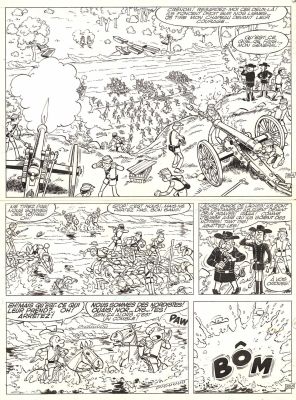 Willy Lambil (Né En 1936) | Les Tuniques bleues - La prison de Robertsonville | Huberty Breyne
