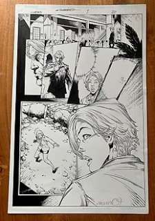 Romano Molenaar - Originele pagina - Cursed - Formaat: 28 x 43 cm. - (2003) | Catawiki