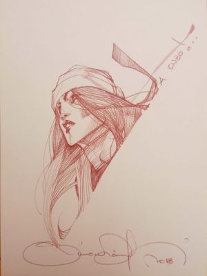 Elektra Sketch by Simone Bianchi | Raremarq (Buy It Now)