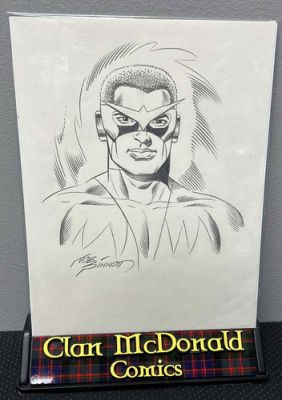 The Falcon Commission on 8.5 x 11 by Joe Sinnott | eBay US (Buy It Now)