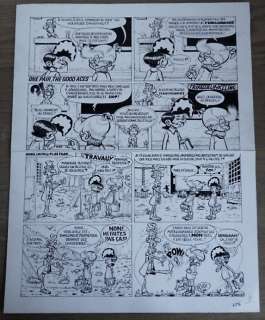 Devos, Jacques - Planche originale - Génial Olivier (1984) | Catawiki