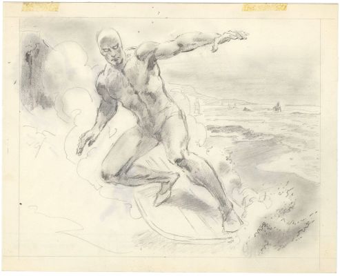 John Buscema | John Buseuma Unused Silver Surfer Movie Storyboard | Nostalgic Investments