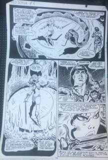 Red Sonja - Rare Original Art by F. Thorne - Loose page - First edition | Catawiki