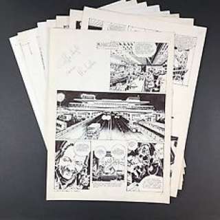 Renzo Calegari - Sequenza delle prime 10 tavole originali "Caffe degli amici" - Loose page - First edition | Catawiki