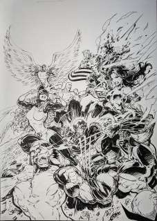 Kaare Andrews - The Original X-Men #1 Variant Cover by Kaare Andrews HUGE 17x24 2023