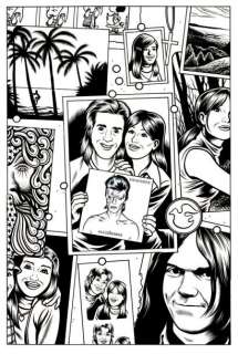 Burns - Black Hole - Summer Vacation Encre de Chine pour le 4e de couverture