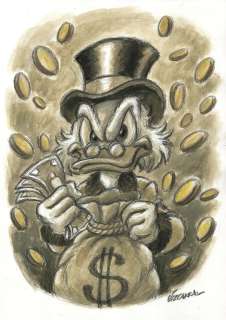 Joan Vizcarra (Spain, 1967) | Scrooge McDuck “Money Man” | Corner4art