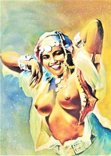 H. Garcia - Original "Exotic Dancer" - Loose page (2020) | Catawiki