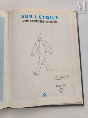 Moebius. | Lot 103 : Une croisière Citroën / Sur l’étoile, lbum enrichi d’un… | Millon