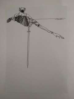 Sergio Toppi - illustrazione originale + stampa - Loose page - First edition | Catawiki