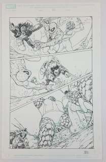 Mario Alberti - Original Art n.10 "X-Men and Spider-Man" - Signed - Loose page - First edition - (2009)