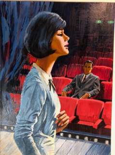 Savouy - "Prova di recitazione" Illustrazione Originale (Master Of Drawing) - Loose page - (1962) | Catawiki