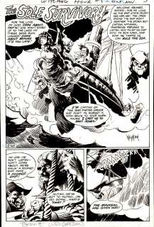 Bernie  Wrightson - Witching hour issue 5 page 1 splash  (1969)