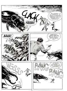 Mister No n. 41 - Tavola Originale "il mistero di Selva Preta" - Loose page - First edition - (1978) | Catawiki