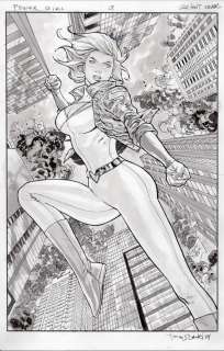 Tony Daniel | POWER GIRL #9 VARIANT COVER | Tony Daniel