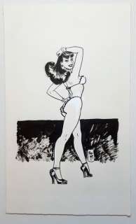 Jordi Bernet - Illustrazione Originale "Clara de Noche" - Loose page | Catawiki