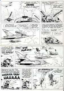 Franquin | Spirou et Fantasio, planche n°23 Ã  l’encre de Ch… | Banque Dessinée