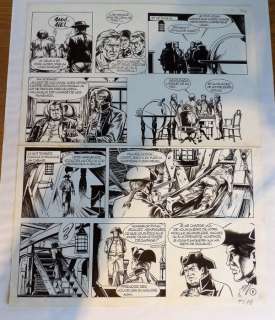 Howard Flynn - Planche orignale - Le premier voyage du lieutenant Howard Flynn (1966) | Catawiki