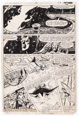 UNCANNY X-MEN #156 APRIL 1982 ORIGINAL ART PAGE BY DAVE COCKRUM. | Hake’s