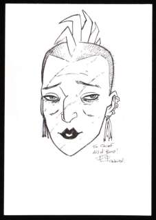 DIsraeli - an original artwork of 2000 AD’s Aimee Nixon. | Ewbank’s