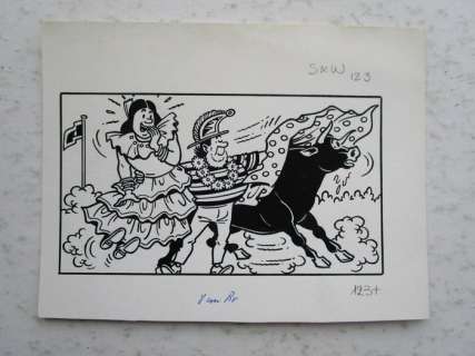 Suske en Wiske - Originele cover - Suske en Wiske plus 123 - De zwarte zwaan - (1988) | Catawiki