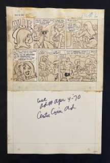 Millie The Model #185 Page 17 Original Comic Art | DTA Collectibles