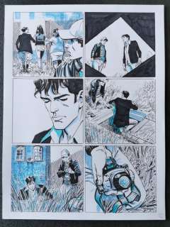 Dylan Dog #393 - B. Brindisi - tavola originale "Casca il mondo" - Loose page - (2019) | Catawiki