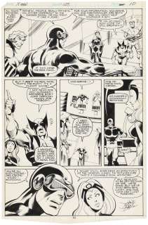 John Byrne - X-Men #125 Page 10 Original Comic Art - 10.5 x 16 | Goldin