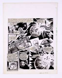 Tomorrows People original artwork (1971) by John Burns for Look-in No… | Comic Book Auctions ltd