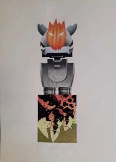 Sesar - original artwork "A Dante n.3" - Firmata e datata - Loose page - (2011) | Catawiki