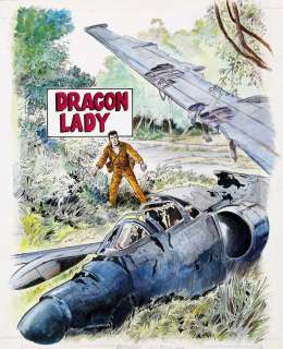 Weinberg | Dan Cooper, illustration Ã  l’encre de Chine et Ã … | Banque Dessinée