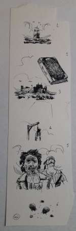 Gipi - Illustr. Origin. "I Pirati" - Firmato - Loose page | Catawiki