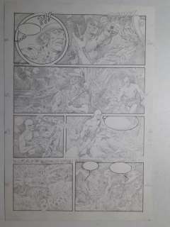 Felmang (Felice Mangiarano) - Tavola Preliminare "The Phantom" - Loose page | Catawiki