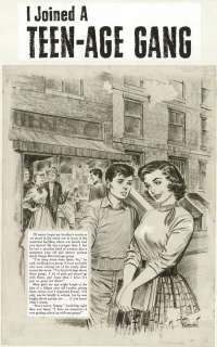 149: Kamen Confessions Ill #1 12pgs original comic art | Russ Cochran