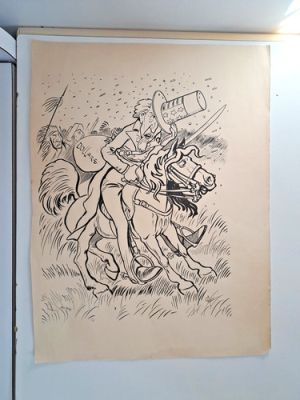 Lithographie Satirique Ancienne XIXe – Amérique Dollars Indiens – Signée 38x28 | eBay Europe (Buy It Now)