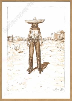 Bertail Dessin Original Cowgirl 25,7x36,4cm | eBay Europe (Buy It Now)